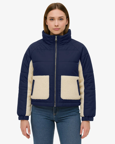 Glacier Women’s Quilted Sherpa Jacket