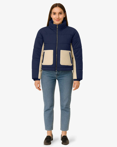 Glacier Women’s Quilted Sherpa Jacket