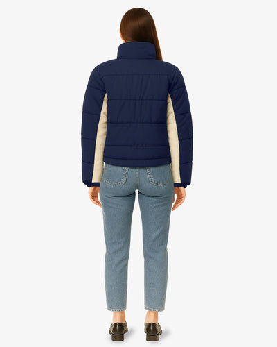 Glacier Women’s Quilted Sherpa Jacket