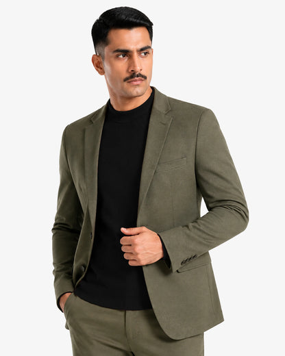 Jack Slim Fit Ribbed mock neck  Sweater