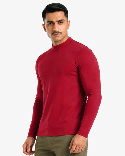 Jack Slim Fit Ribbed mock neck  Sweater