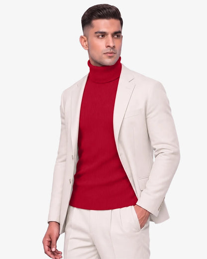 James Mens Turtleneck Sweater High Neck