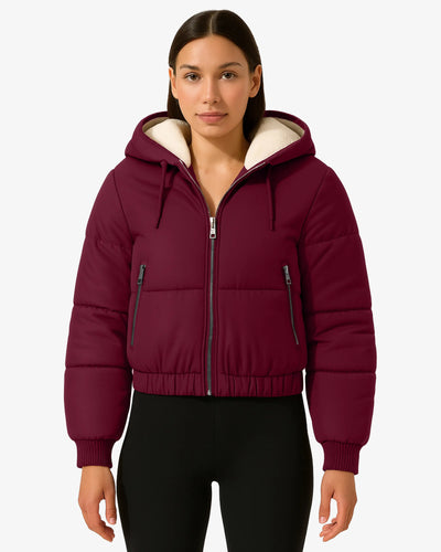Luxe Fleece Lined Puffer Coat