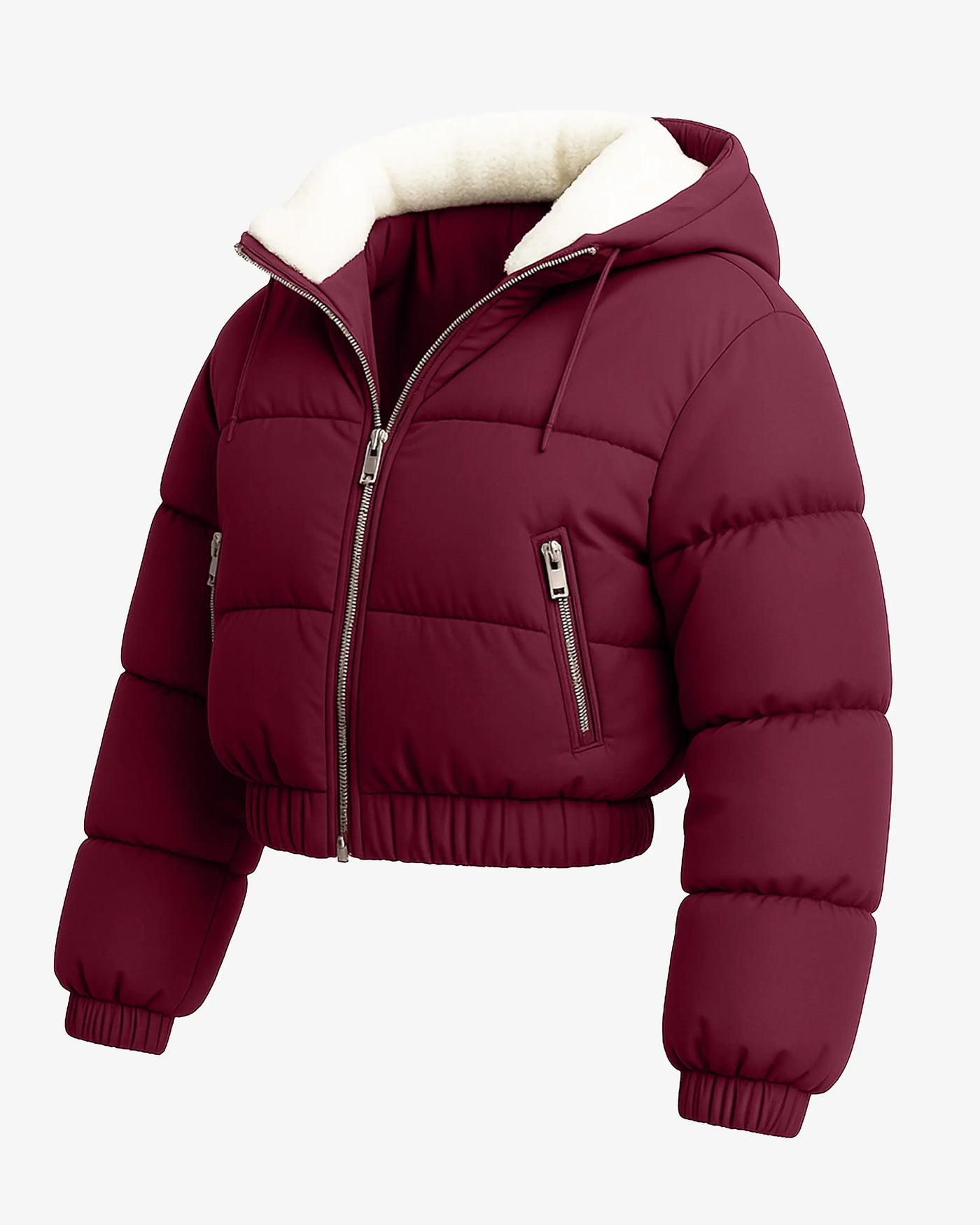 Luxe Fleece Lined Puffer Coat