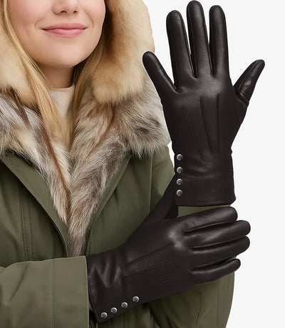 Mellica Women’s Leather Work Gloves