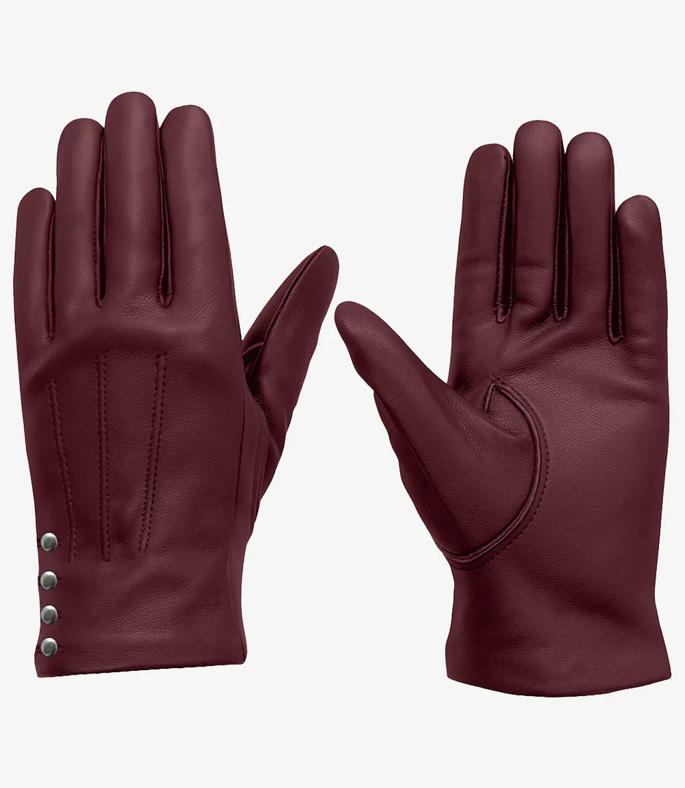 Mellica Women’s Leather Work Gloves
