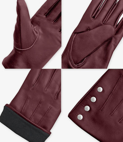 Mellica Women’s Leather Work Gloves