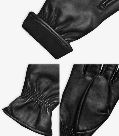Milano Mens Leather Gloves