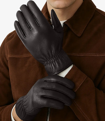 Milano Mens Leather Gloves