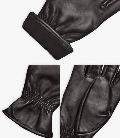 Milano Mens Leather Gloves