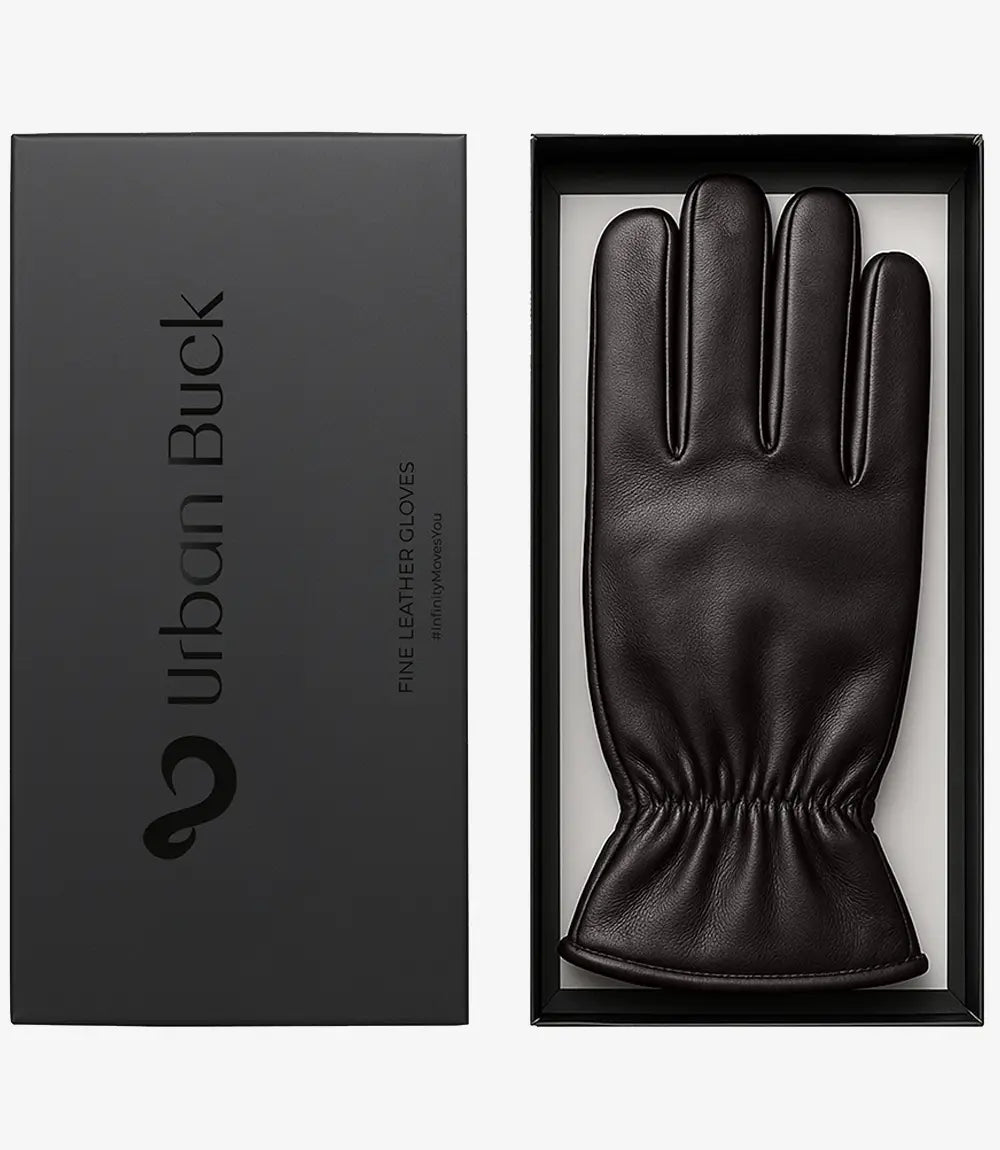 Milano Mens Leather Gloves