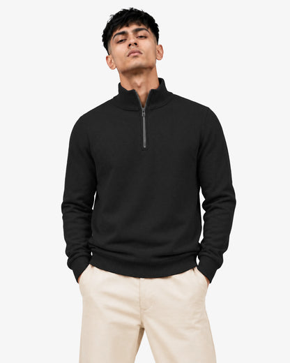 Noah Men's Quarter Zipper Pullover Sweater Regular Fit