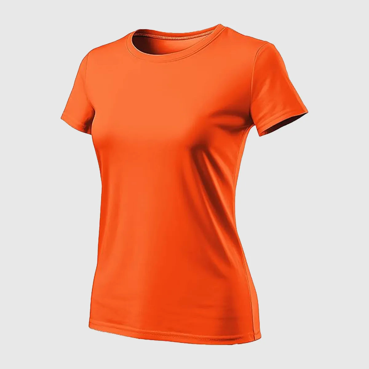 Chloe Women's Half Sleeve Shirt–Neon Green