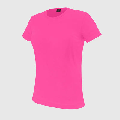 Chloe Women's Half Sleeve Shirt–Neon Green