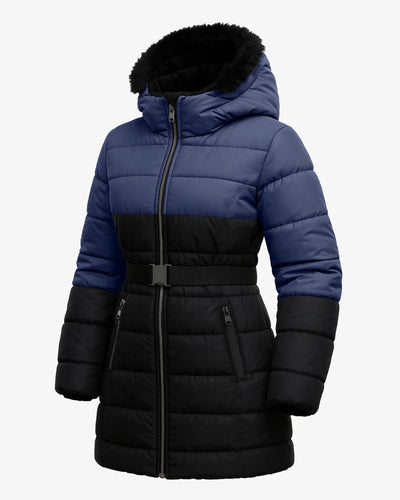 Nordic Women’s Belted Puffer Jacket