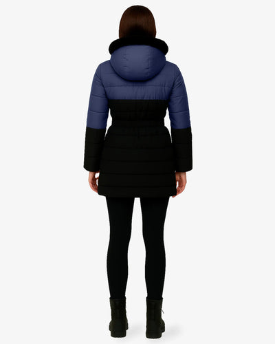 Nordic Women’s Belted Puffer Jacket