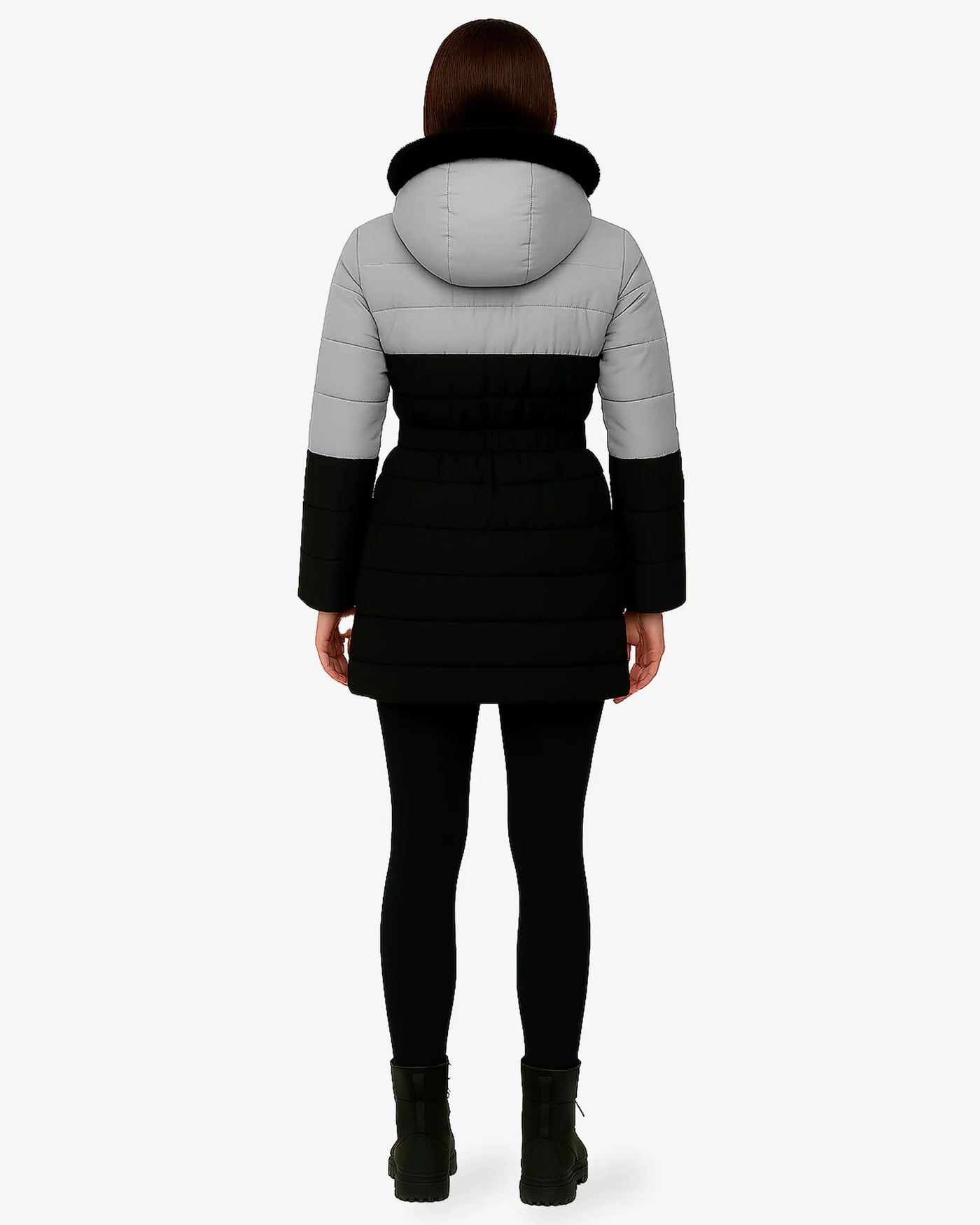 Nordic Women’s Belted Puffer Jacket