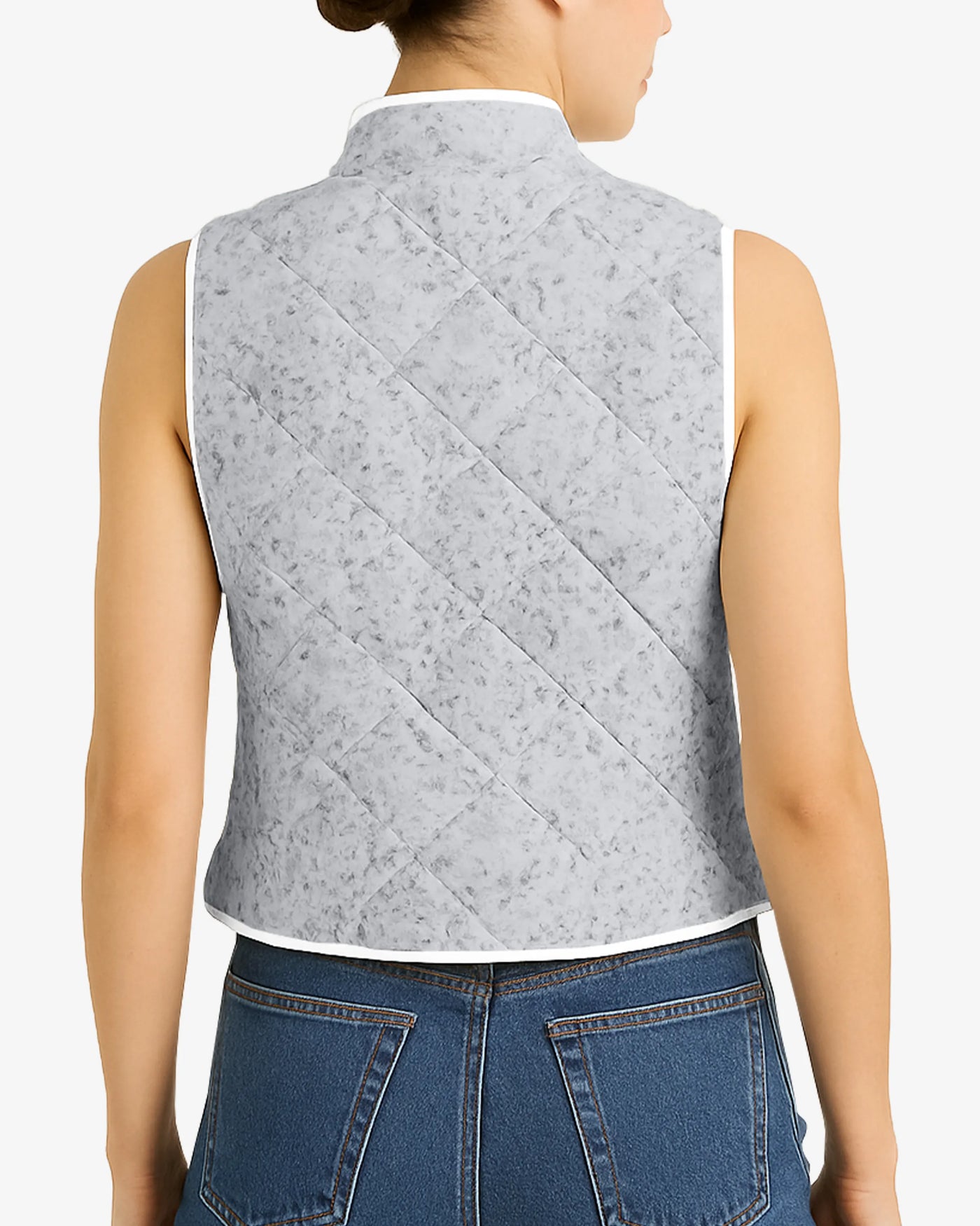 quorra sleeveless padded jacket