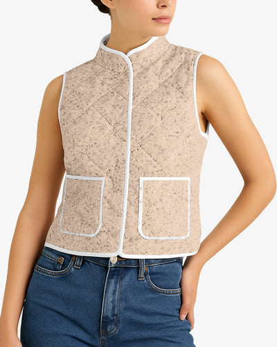 quorra sleeveless padded jacket