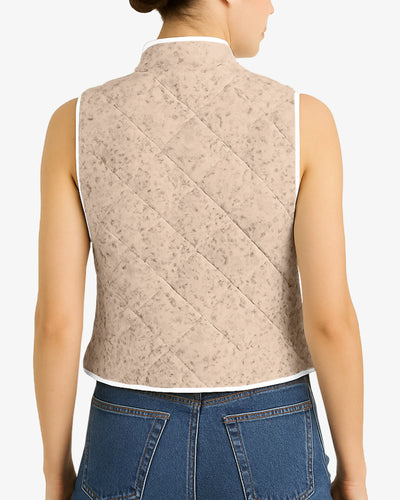 quorra sleeveless padded jacket