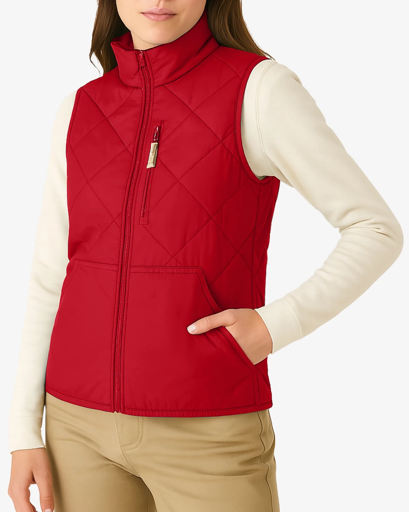 snova sleeveless puffer vest