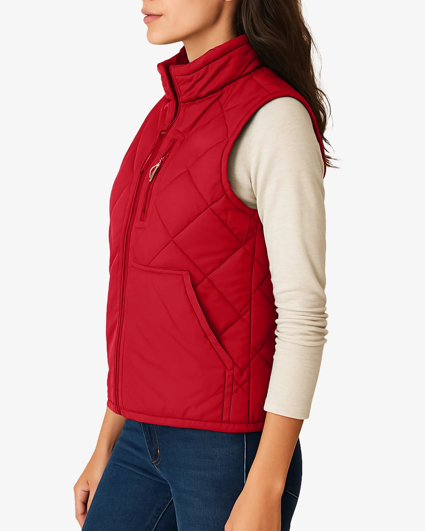 snova sleeveless puffer vest