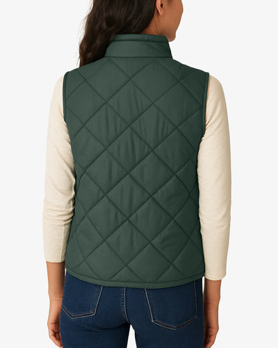 snova sleeveless puffer vest
