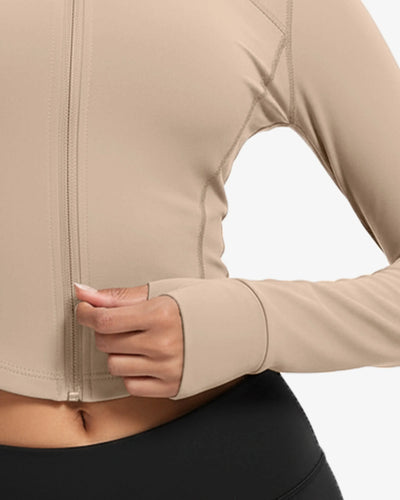 Terran Workout Zip Shirt Running Jackets