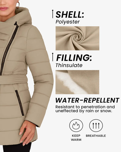 Vanilla Elegant Puffer Jacket