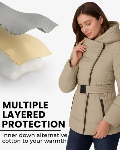 Vanilla Elegant Puffer Jacket