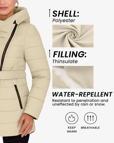 Vanilla Elegant Puffer Jacket