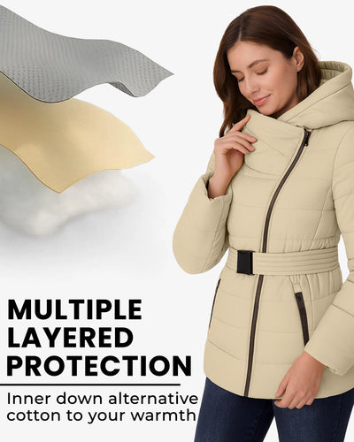 Vanilla Elegant Puffer Jacket