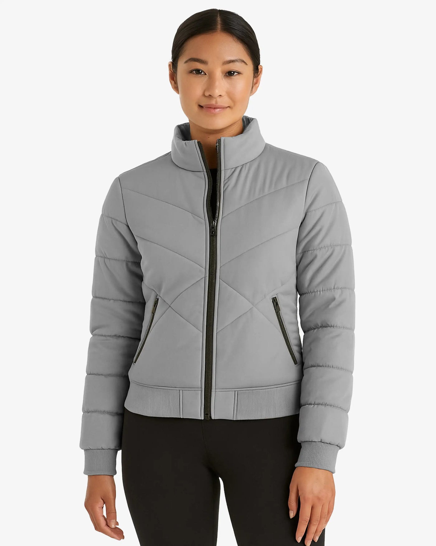 Zen Line Beige Padded Jacket Women