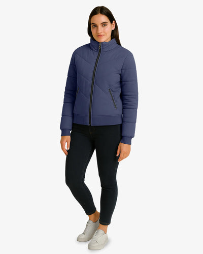 Zen Line Beige Padded Jacket Women