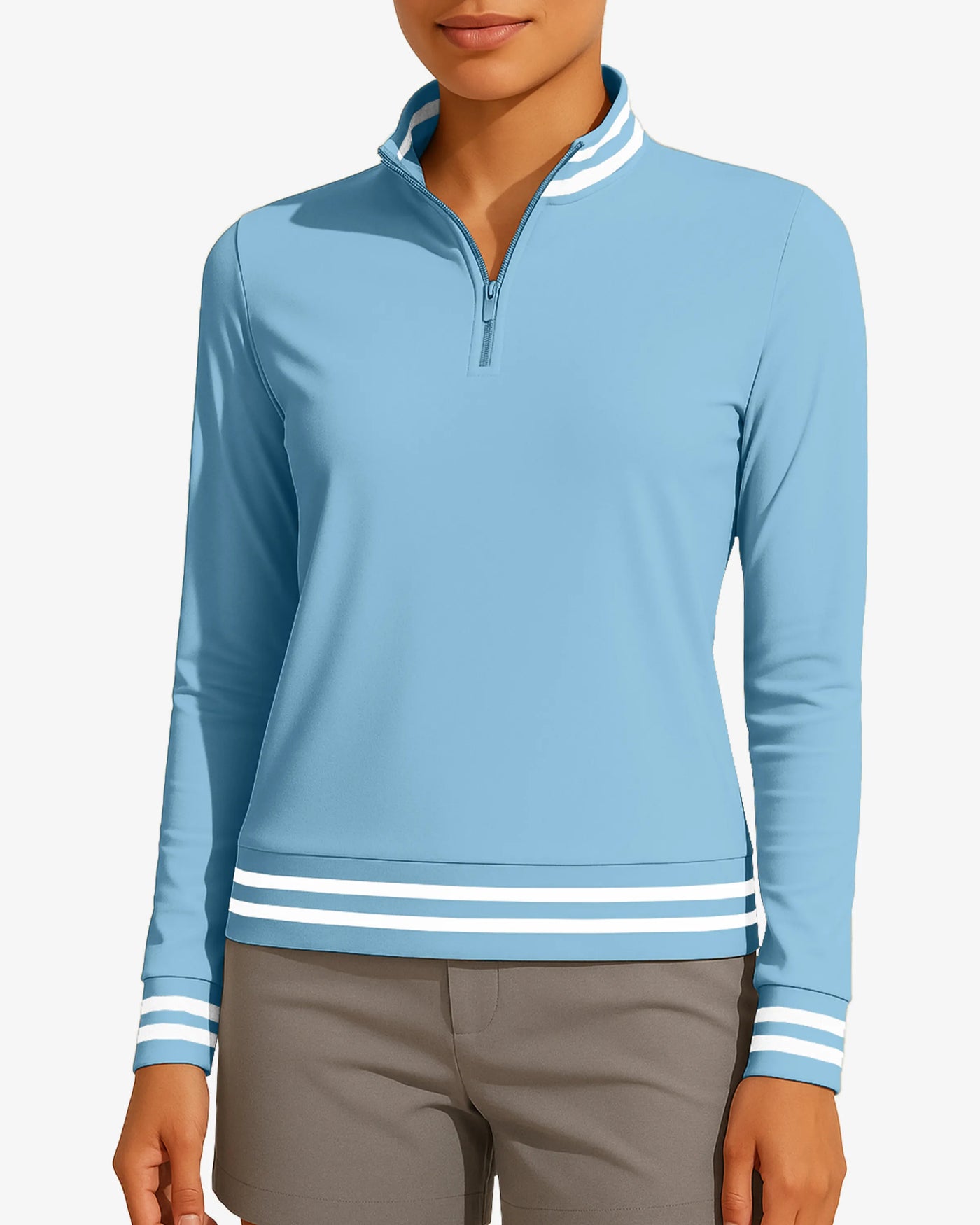 Zyrah Half Zip Pullover