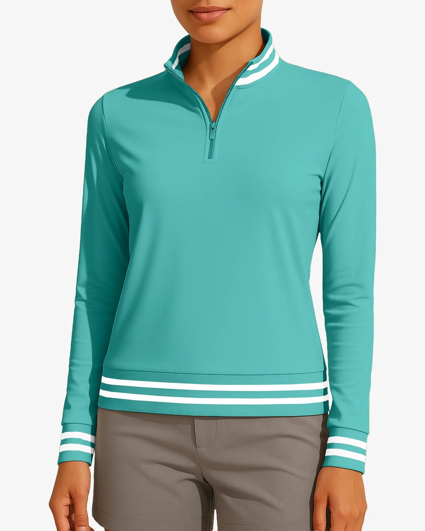Zyrah Half Zip Pullover