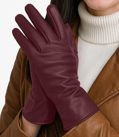 Korah Long Leather Gloves