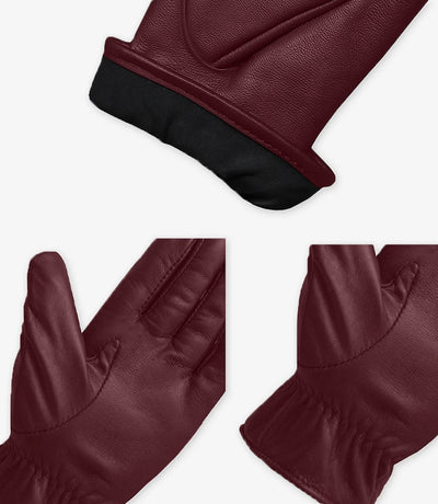 Korah Long Leather Gloves